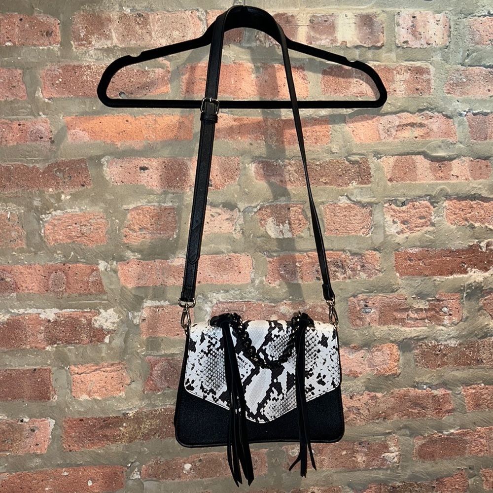 snakeskin purse